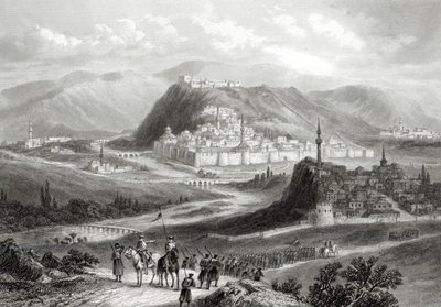 Kars, kaiverrus J. Godfrey, n. 1860 tekijältä John Ramage